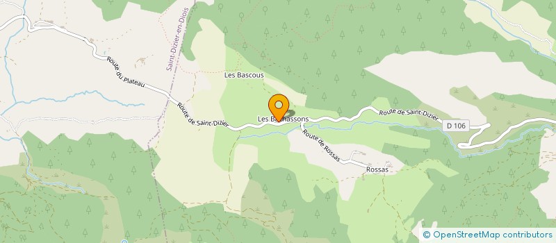 localisation de l'entreprise GAEC L'AUBEPINE  VALDROME