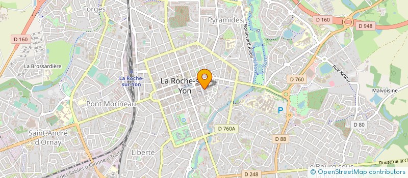 localisation de l'entreprise GAEC L'AVENUE DES MOUETTES à ROCHE SUR YON (LA)