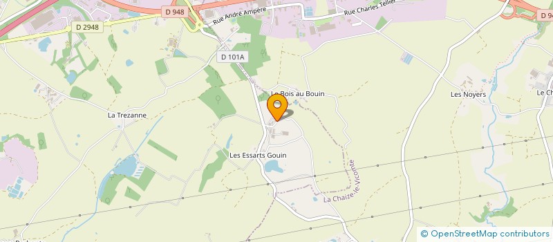 localisation de l'entreprise GAEC L'EMERAUDE à ROCHE SUR YON (LA)