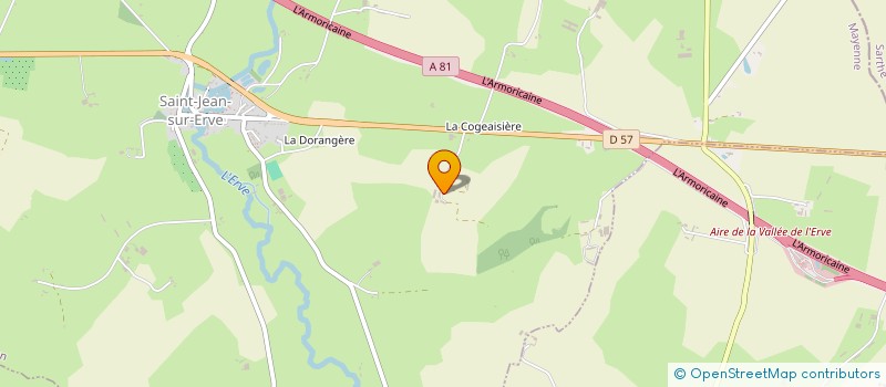 localisation de l'entreprise GAEC L EPINAY  BLANDOUET-SAINT JEAN