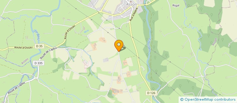 localisation de l'entreprise GAEC L'ESTIBETTE à ASSON