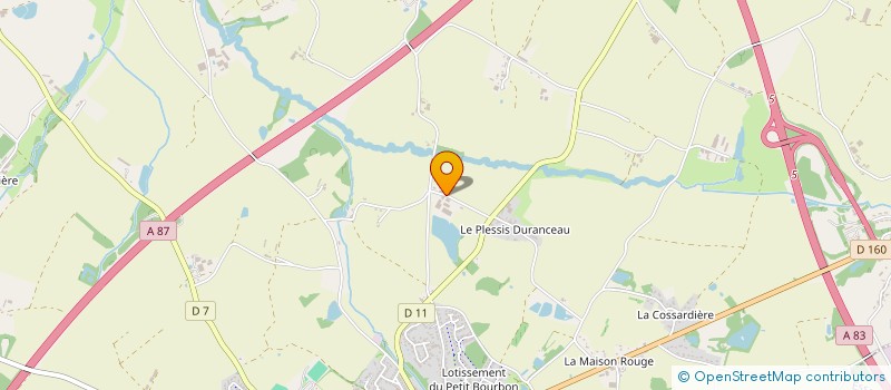 localisation de l'entreprise GAEC L'ETANG à ESSARTS-EN-BOCAGE