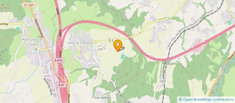 localisation de l'entreprise GAEC L'HEUREUX CLU  VILLY-LE-PELLOUX