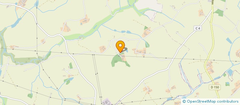 localisation de l'entreprise GAEC L'OREE DES BOIS à MONTREVAULT-SUR-EVRE