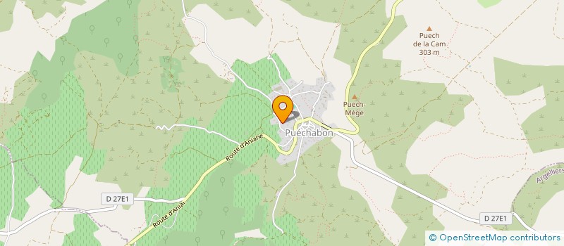 localisation de l'entreprise GAEC L'OREE DES CHENES  PUECHABON