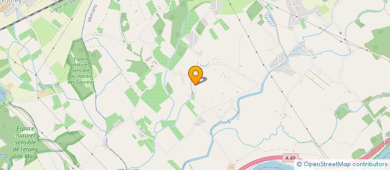 localisation de l'entreprise GAEC LA AMAPOLA  MOIRANS