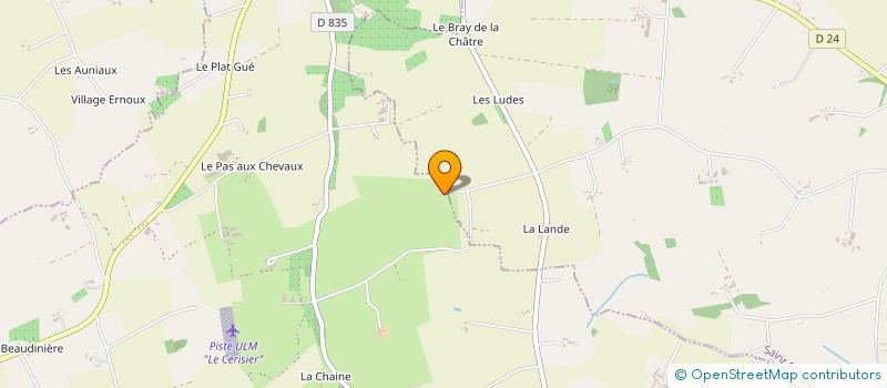 localisation de l'entreprise GAEC LA BAILLEE PERROUIN à PASSAIS VILLAGES