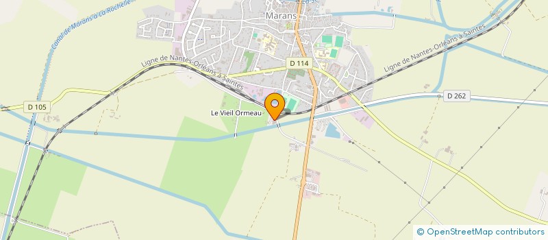 localisation de l'entreprise GAEC LA BELLE CIGOGNE à CHARRON