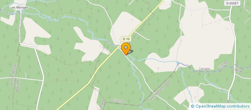 localisation de l'entreprise GAEC LA BORDA D'AMBROSI  SILLAS