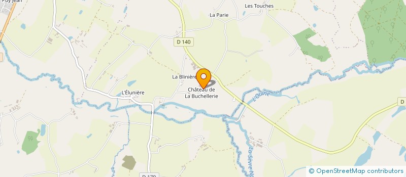 localisation de l'entreprise GAEC LA BUCHELLERIE  MONCOUTANT-SUR-SEVRE