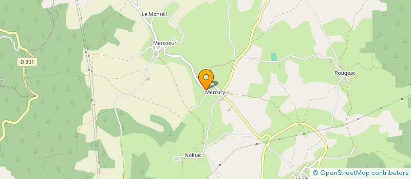 localisation de l'entreprise GAEC LA CASORNE  SAINT PRIVAT D'ALLIER