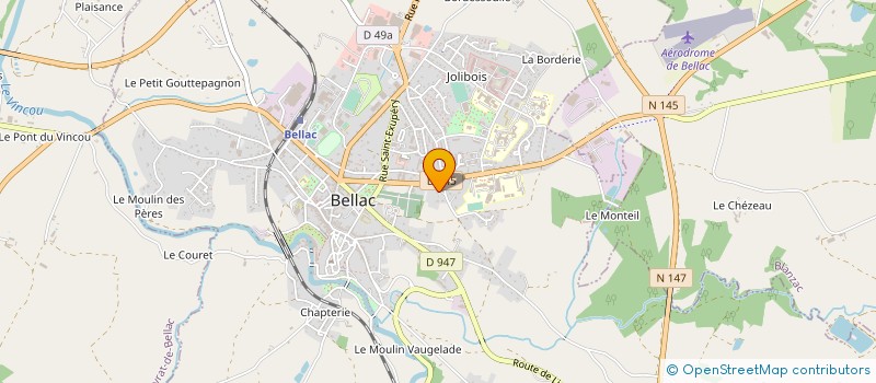 localisation de l'entreprise GAEC LA CHABRA NEGRA à BLANZAC