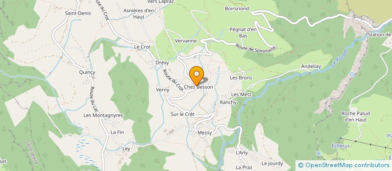 localisation de l'entreprise GAEC LA CHARMETTE à MIEUSSY