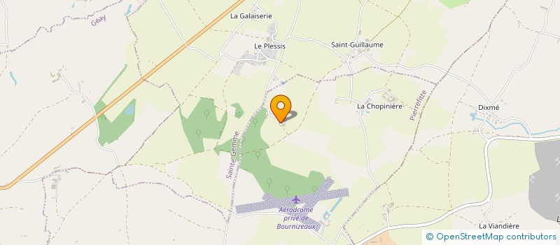 localisation de l'entreprise GAEC LA CHEMILLIERE à PIERREFITTE