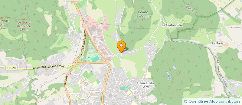 localisation de l'entreprise GAEC LA CHEVRERIE DE CHARTREUSE  VOIRON