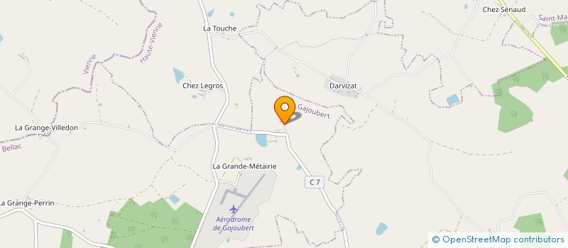 localisation de l'entreprise GAEC LA CHOUETTE ISOP à SAINT-MARTIAL-SUR-ISOP