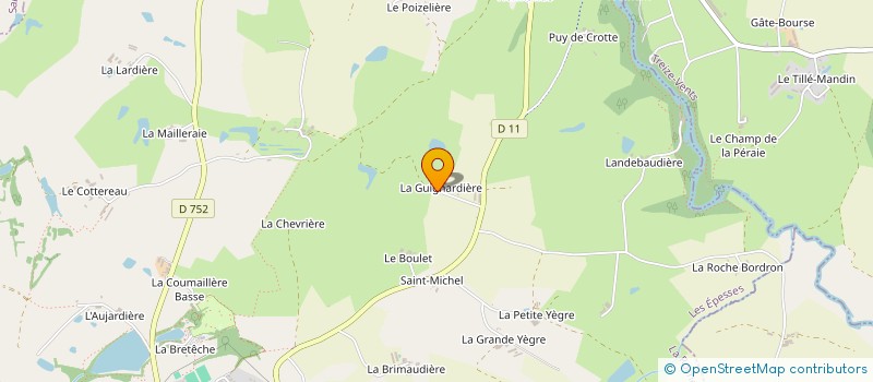 localisation de l'entreprise GAEC LA COLONNE à LES EPESSES