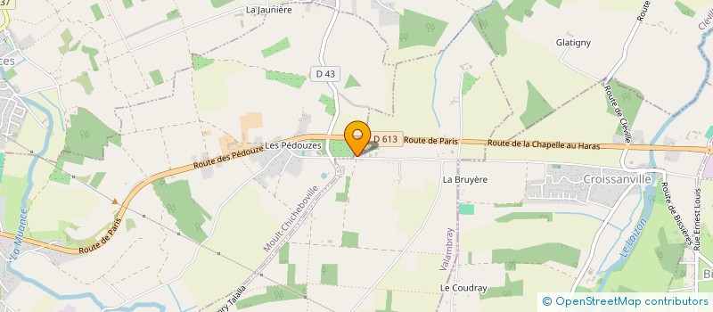 localisation de l'entreprise GAEC LA COUTURE à VALAMBRAY