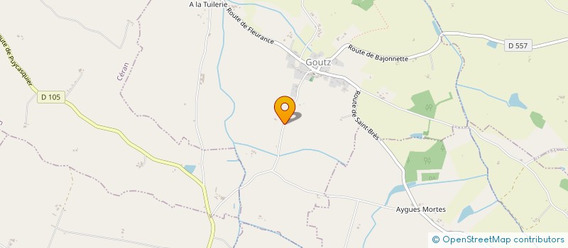 localisation de l'entreprise GAEC LA FERME D'EN SOULES  GOUTZ