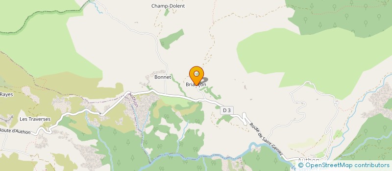 localisation de l'entreprise GAEC LA FERME DE BONNET  AUTHON