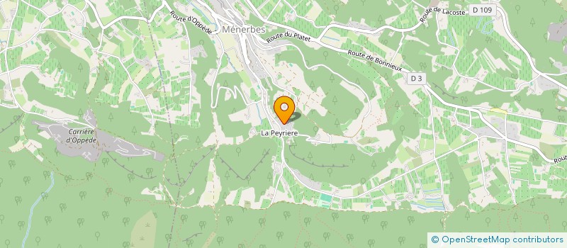 localisation de l'entreprise GAEC LA FERME DE CONSTANCE à MENERBES