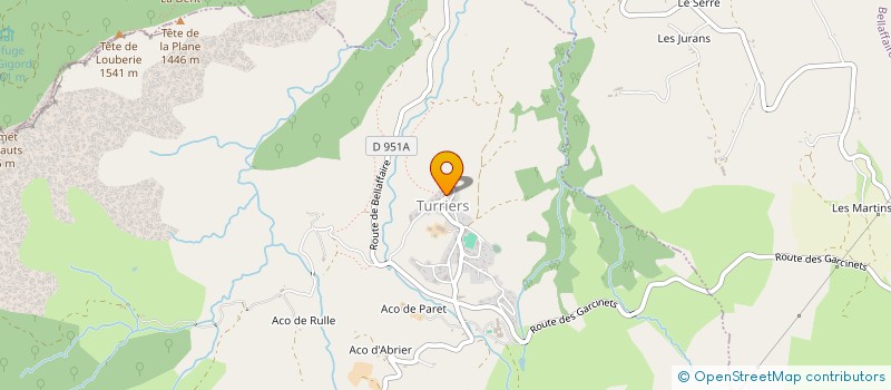 localisation de l'entreprise GAEC LA FERME DE MEYNARD à CLAMENSANE