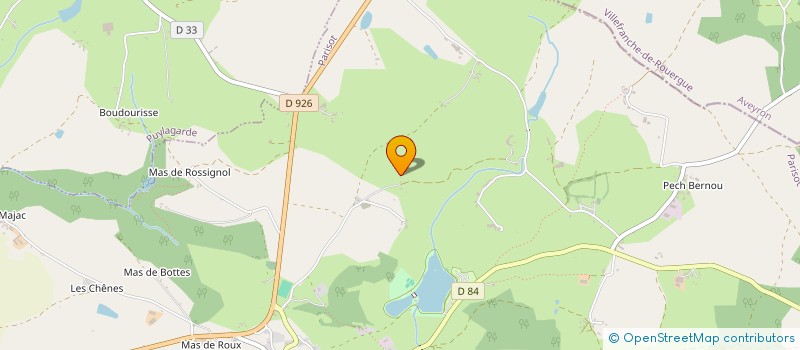 localisation de l'entreprise GAEC LA FERME DE SERIN  PARISOT