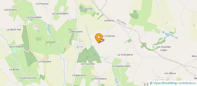 localisation de l'entreprise GAEC LA FERME DES NOES à COUR-MAUGIS SUR HUISNE