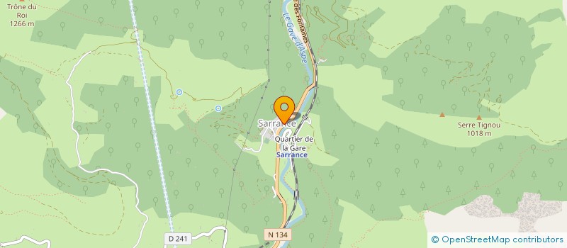 localisation de l'entreprise GAEC LA FERME DU BIGNAU à AYDIUS