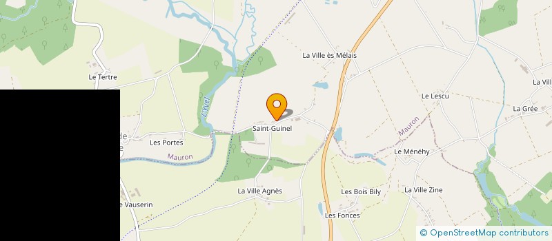 localisation de l'entreprise GAEC LA FERME DU BONHEUR à MAURON