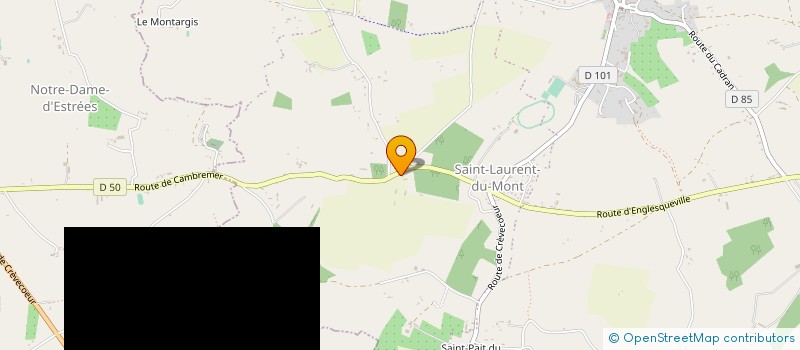 localisation de l'entreprise GAEC LA FERME DU BOUT DU CHEMIN  CAMBREMER