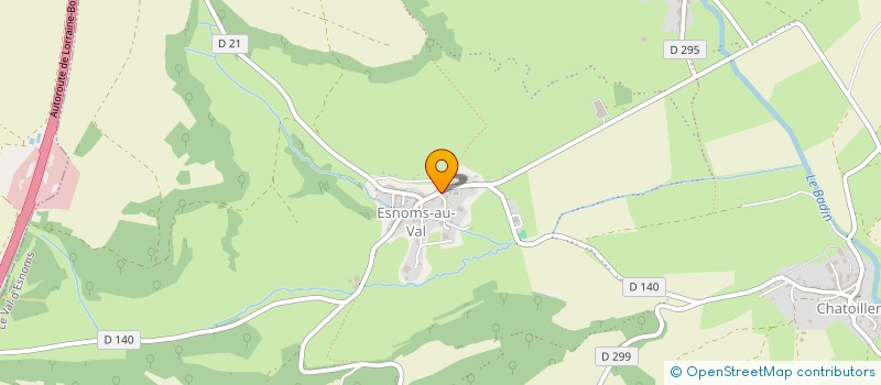 localisation de l'entreprise GAEC LA FERME DU VAL à LE VAL D'ESNOMS