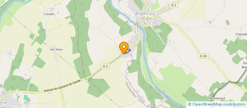 localisation de l'entreprise GAEC LA FERME PERIVIER  SAINT-PIERRE-DE-MAILLE