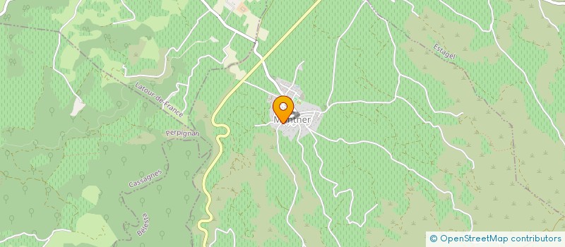 localisation de l'entreprise GAEC LA FOUNT  MONTNER