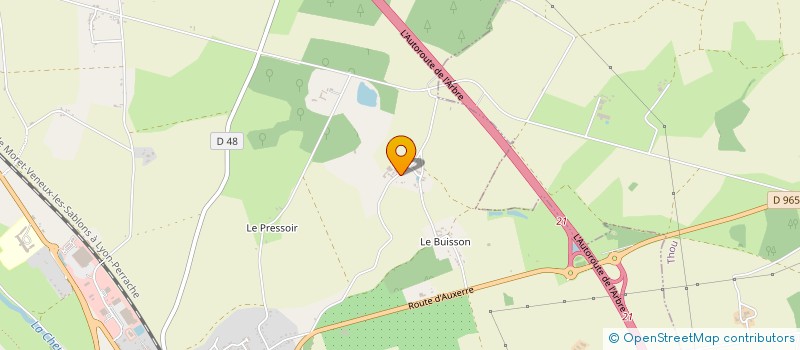 localisation de l'entreprise GAEC LA GARDE à BONNY-SUR-LOIRE