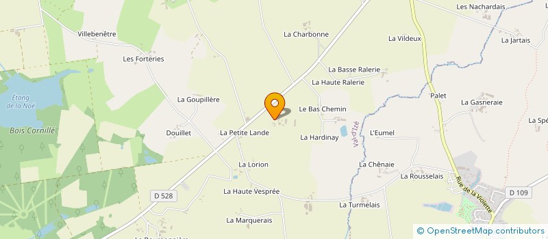 localisation de l'entreprise GAEC LA GATAIS à VAL-D'IZE