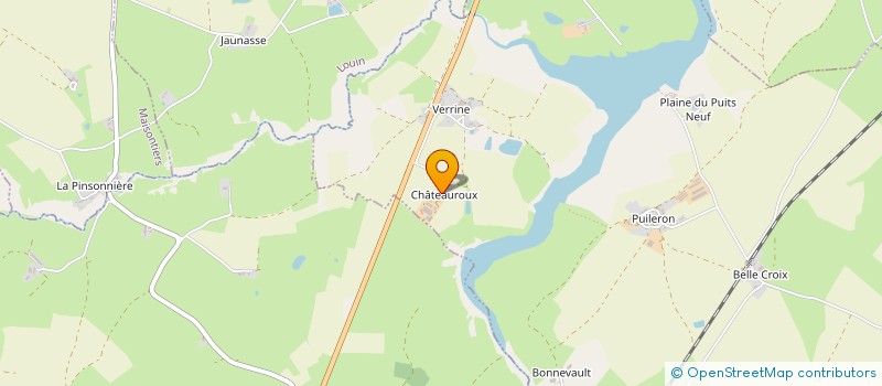 localisation de l'entreprise GAEC LA GATINELLE  GOURGE