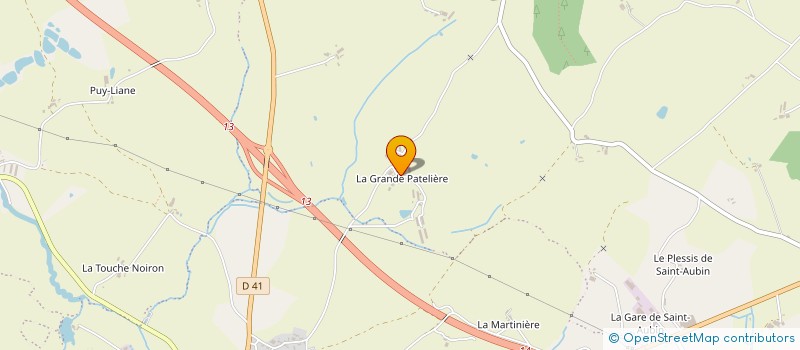 localisation de l'entreprise GAEC LA GRANDE PATELIERE à MAULEON