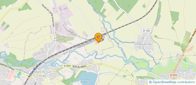 localisation de l'entreprise GAEC LA GRANGE NOIRE  IS SUR TILLE