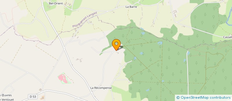 localisation de l'entreprise GAEC LA GRESSUE à LA MOTTE