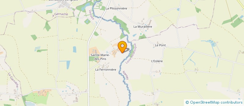 localisation de l'entreprise GAEC LA GUILBAUDIERE à FROIDFOND