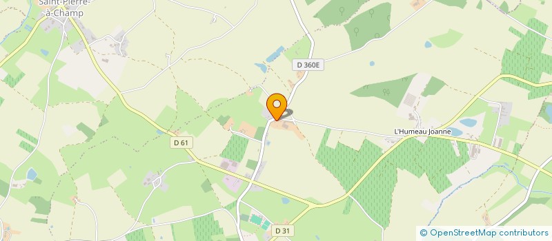 localisation de l'entreprise GAEC LA JEUNE LANDE à VAL EN VIGNES