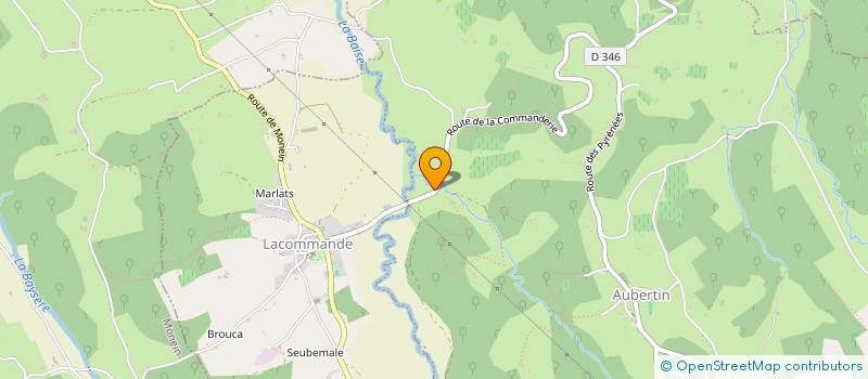 localisation de l'entreprise GAEC LA JOLIETTE  AUBERTIN