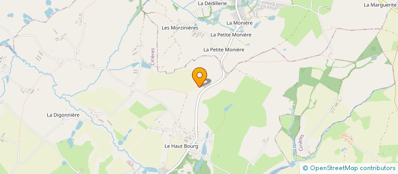 localisation de l'entreprise GAEC LA JOSELIERE  BRETIGNOLLES