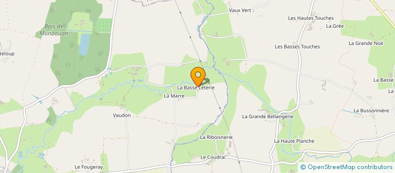 localisation de l'entreprise GAEC LA LAITERIE à MOULINS