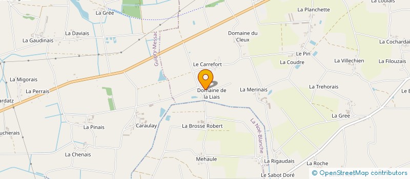 localisation de l'entreprise GAEC LA LARDAIS à BAIN-DE-BRETAGNE
