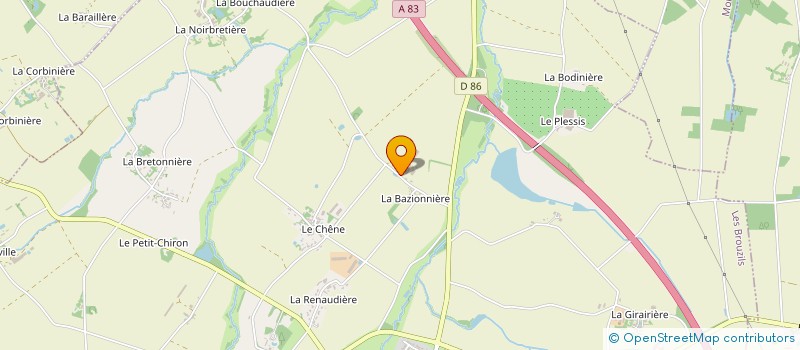 localisation de l'entreprise GAEC LA MAISON NEUVE à MONTREVERD