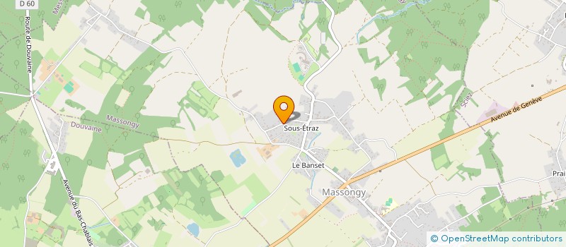 localisation de l'entreprise GAEC LA MEURAZ à MASSONGY