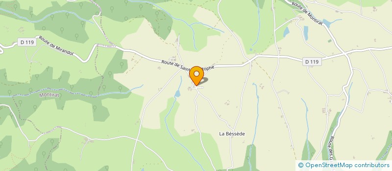 localisation de l'entreprise GAEC LA NAUQUIE à MONTIRAT