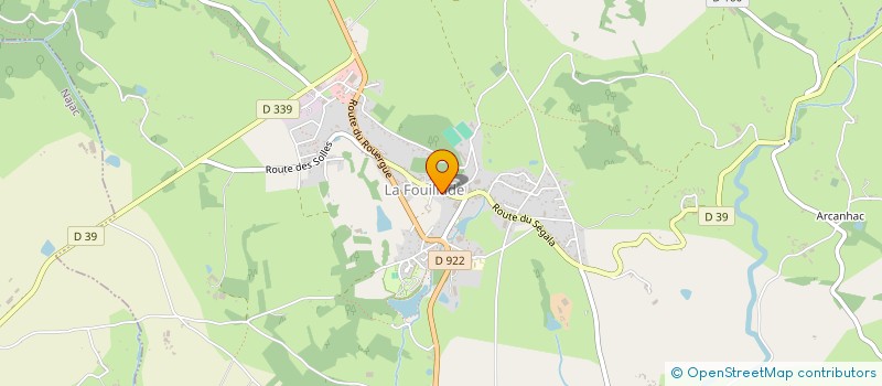 localisation de l'entreprise GAEC LA NORMANDE à LUNAC